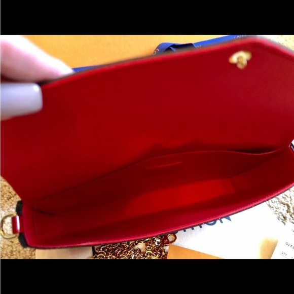 🌺🌺LIKE NEW/ JUST CARRIED ONCE🌺LOUIS VUITTON FÉLICIE HANDBAG🌺 - Picture 3 of 5